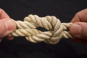 tying knot