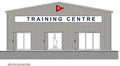 Artist impression of Training centre