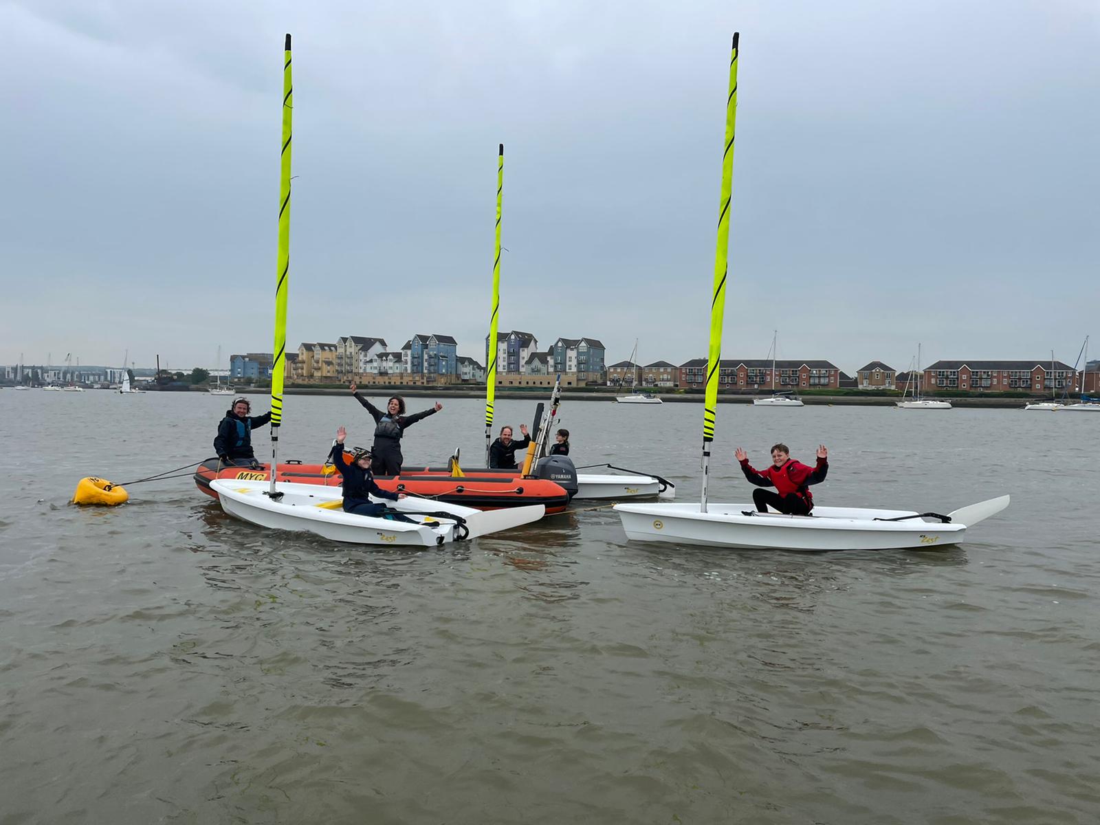 zest youth on mooring with rib 150522