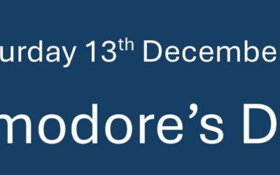 Commodore Dinner Saturday 13th December
