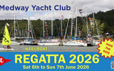 Medway Yacht Club Keelboat Regatta – Save the DATE!
